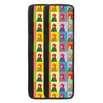 Colorful Rooster Pattern Print Refrigerator Handle Covers