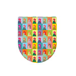 Colorful Rooster Pattern Print Toilet Lid Cover