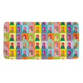 Colorful Rooster Pattern Print Towel