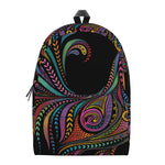 Colorful Rooster Print Backpack