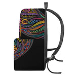 Colorful Rooster Print Backpack