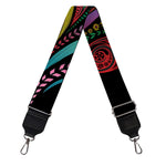 Colorful Rooster Print Bag Strap