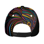 Colorful Rooster Print Baseball Cap