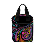 Colorful Rooster Print Bible Tote Bag