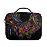 Colorful Rooster Print Briefcase Bible Bag