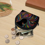 Colorful Rooster Print Coin Purse