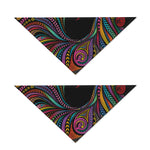 Colorful Rooster Print Dog Bandana