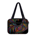 Colorful Rooster Print Double Strap Bible Bag