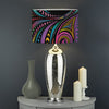 Colorful Rooster Print Drum Lamp Shade