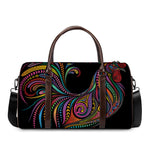 Colorful Rooster Print Duffle Bag