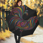 Colorful Rooster Print Foldable Umbrella