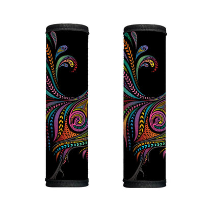 Colorful Rooster Print Handle Covers