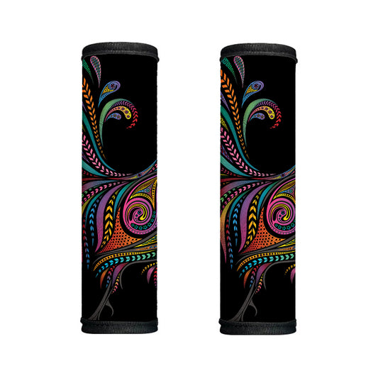 Colorful Rooster Print Handle Covers