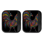 Colorful Rooster Print Handle Covers