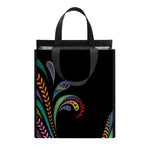 Colorful Rooster Print Insulated Lunch Tote