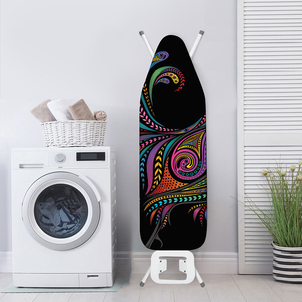 Colorful Rooster Print Ironing Board Cover