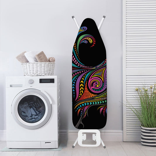 Colorful Rooster Print Ironing Board Cover