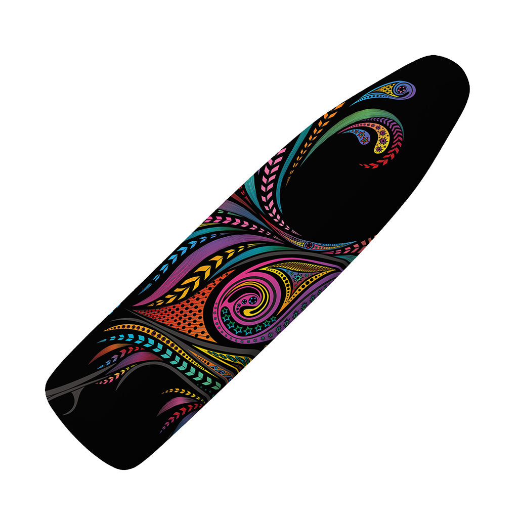 Colorful Rooster Print Ironing Board Cover