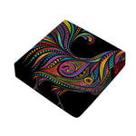 Colorful Rooster Print Outdoor Seat Cushion Cover