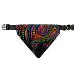 Colorful Rooster Print Over The Collar Dog Bandana