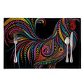 Colorful Rooster Print Placemat