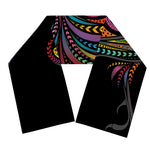 Colorful Rooster Print Scarf