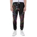 Colorful Rooster Print Joggers
