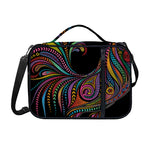 Colorful Rooster Print Shoulder Strap Bible Bag