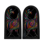 Colorful Rooster Print Skillet Handle Cover