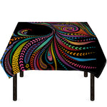 Colorful Rooster Print Tablecloth