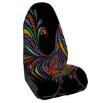 Colorful Rooster Print Waterproof Car Seat Cover