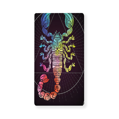 Colorful Scorpio Sign Print Baby Crib Sheet