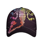 Colorful Scorpio Sign Print Baseball Cap