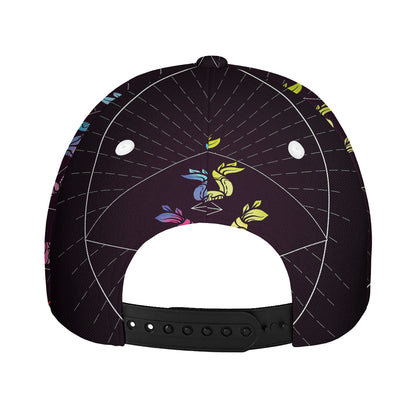 Colorful Scorpio Sign Print Baseball Cap