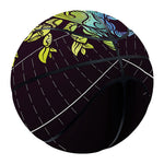 Colorful Scorpio Sign Print Basketball