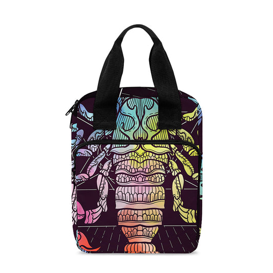 Colorful Scorpio Sign Print Bible Tote Bag