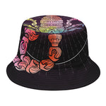 Colorful Scorpio Sign Print Bucket Hat