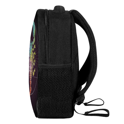 Colorful Scorpio Sign Print Casual Backpack