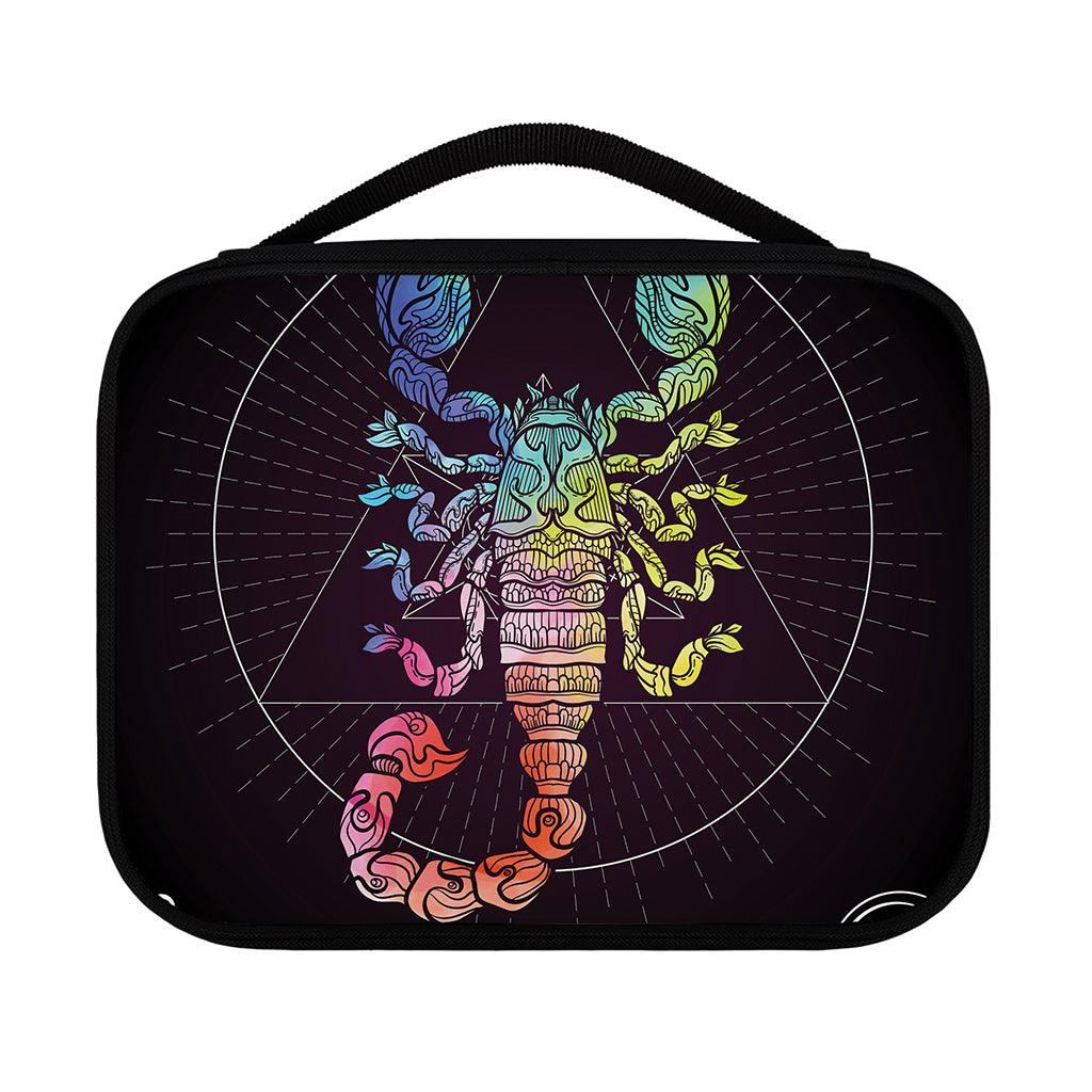 Colorful Scorpio Sign Print Classic Bible Case