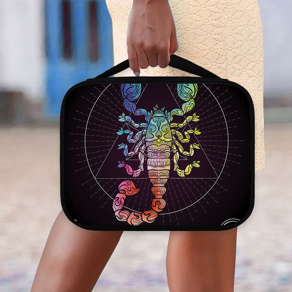 Colorful Scorpio Sign Print Classic Bible Case