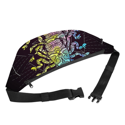 Colorful Scorpio Sign Print Fanny Pack