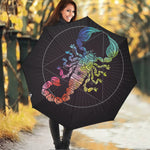 Colorful Scorpio Sign Print Foldable Umbrella