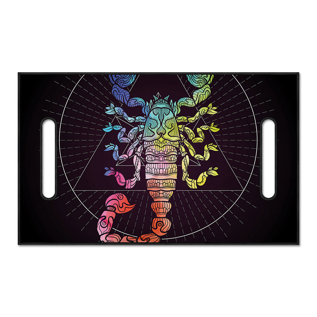 Colorful Scorpio Sign Print Golf Cart Seat Cover