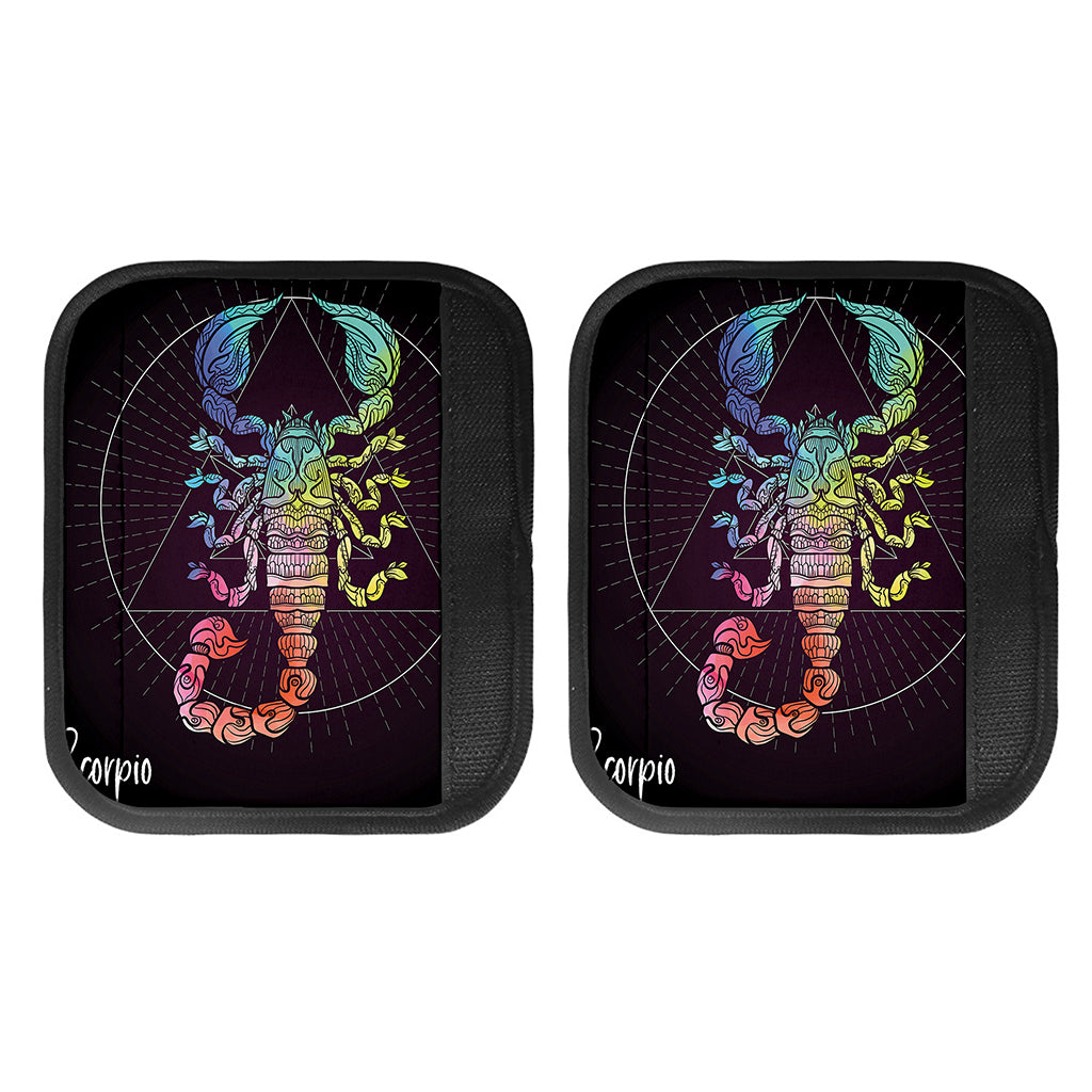 Colorful Scorpio Sign Print Handle Covers