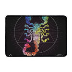 Colorful Scorpio Sign Print Kitchen Mat