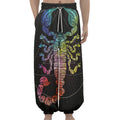 Colorful Scorpio Sign Print Lantern Pants