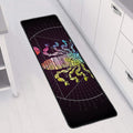Colorful Scorpio Sign Print Long Kitchen Mat