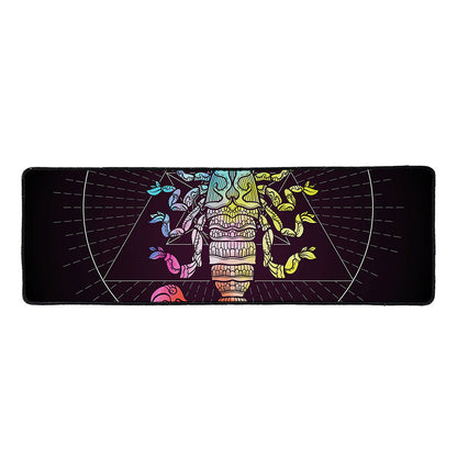 Colorful Scorpio Sign Print Long Kitchen Mat