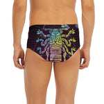 Colorful Scorpio Sign Print Men's Briefs