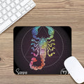 Colorful Scorpio Sign Print Mouse Pad